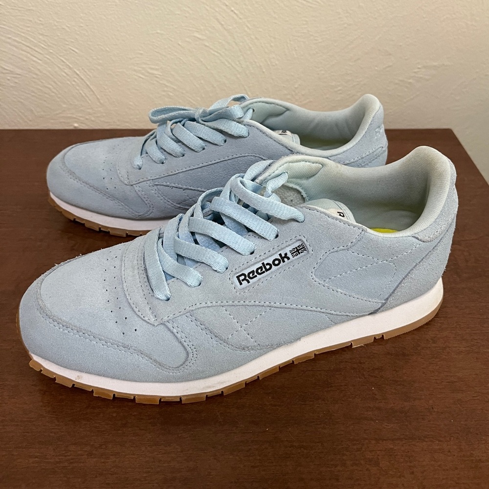 Reebok Classic Leather Pastel Sneaker - Light Blue